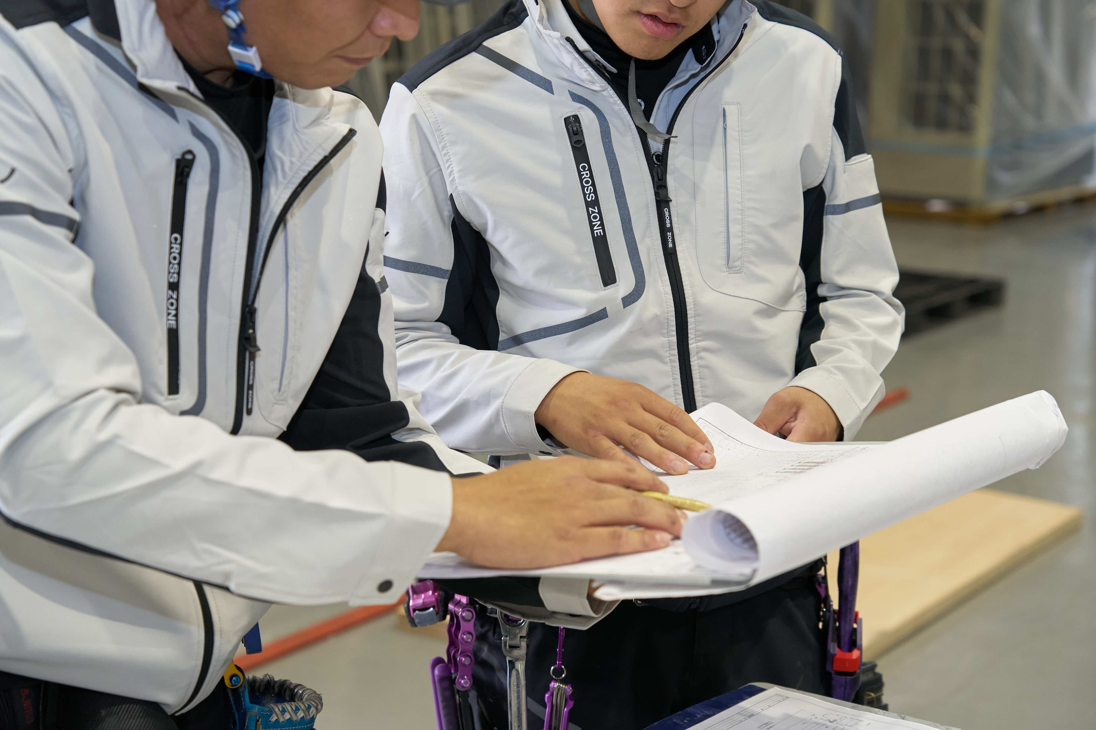 工事部のある1日